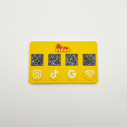 4’lü QR&NFC Masa Standi