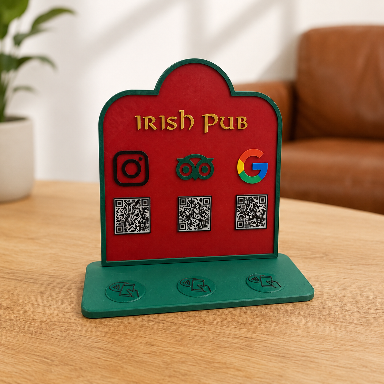 3’lü NFC&QR Özel Tasarım