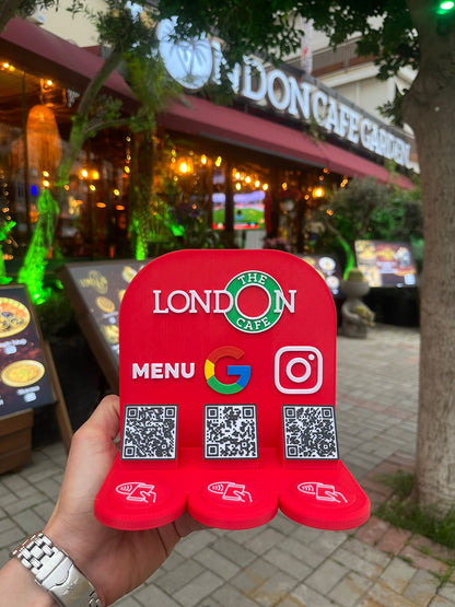 3'lü Nfc&Qr Standı